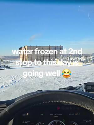 cold as shit #titanenergytransportation #oilfield #brinewater #waterhauler #peterbilt #fyp #ohio 