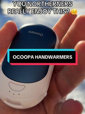 Why would you continue wasting money on disposable handwarmers when Ocoopa Rechargable Hand Warmers are here! #handwarmers #handwarmer #rechargeablehandwarmer #rechargeablehandwarmers #ocoopa #ocoopahandwarmer #ocoopahandwarmers #coldweather #snow #tiktokshopfinds #tiktokmademebuyit 