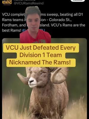 VCU just completed the Rams sweep #vcubasketball #virginiacommonwealthuniversity #virginiacommonwealth #vcurams #vcuramsnation #atlantic10conference #atlantic10 #a10 #a10basketball #atlantic10basketball 