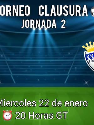 Se Juega la  continuidad de la Jornada del Balon pie Guatemalteco  Coban Imperial 🆚️ Xinabajul  📅 Miercoles 22 de enero  ⏰️ 20 horas GT 🏟 Estadio los Cuchumatanes  #LigaNacionalGT #Jornada2 #chapingttransmisiones