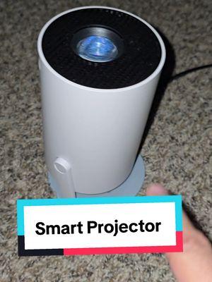 This smart projector is perfect if you don't have a TV in your room.  You can download your favorite streaming app onto this smart projector.   Plus you can also Screencast from your phone.  Grab it in the tiktok shop #smartprojector #smartprojectormini 