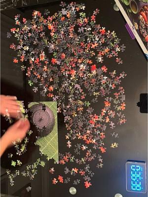 3 hours and 44 minutes. I contemplated posting this at all. I’ve been getting over a cold and while I started strong half way through this puzzle I almost had to stop. But instead I slowed down and pushed myself to finish it. We will meet again sushi. #puzzles #jigsawpuzzle #speedpuzzler #timelapse #ravensburger #puzzle #training #sushi 