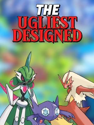 The UGLIEST designed Pokemon from Each Region! #pokemon #anime #art #ashketchum #gaming #kanto #johto #pikachu #paldea #design