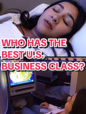 We’re battling it out to see who has the best U.S. Business Class 🥊 #airline #businessclass #aviation #unitedairlines #flightreview 