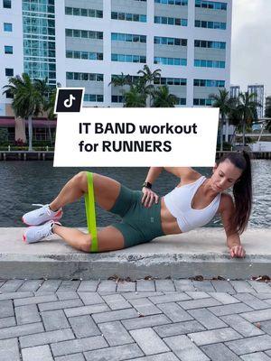 try these 2x per week— 3-4 sets of 10-20 reps each + that last stretch 4 sets of 20-30 second holds 😌 even if you aren’t dealing with IT Band syndrome, these are excellent exercises for prevention! Let me know what else you’d like to see! #itbandsyndrome #runnersknee #kneepainrelief #runninginjury #runnersofitiktok #exercisesforrunners #strengthtrainingforrunners #lowerbodyworkout #bandworkout #legworkout #itbandrelief 