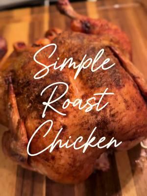 Simple Roast Chicken #inagarten #inagartenrecipes #roastchicken #roastchickendinner #roastchickenrecipe #food #fyp #foryoupage 