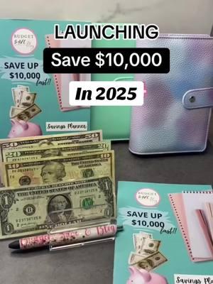 Save $10,000 in the New Year. #save10k #savemoney #savingschallenge #cashstuffingbeginners #cashstuffingenvelopes #savingschallengebookwithenvelopes #savingschallengebook  