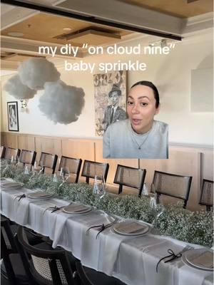 MY DIY “ON CLOUD 9” BABY SPRINKLE ☁️ linked everything for you guys! #babysprinkle #oncloud9 #oncloudnine #babyshowerideas #babyshowertheme #greenscreenvideo 