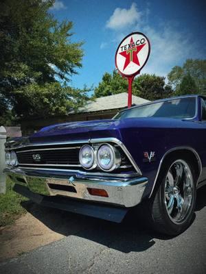 Texaco how have you been? . . . #carscene #texaco #gas #carlife #carsoftiktok #blurple66chevelle #cartok #chevrolet #chevelle #car 