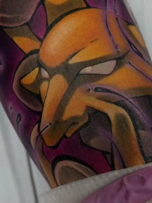 Who else remembers the Pokeraps? Alakazam! #pokemon #pokemontattoo #animetattoo #tattoo #alakazam #alakazamtattoo #pokerap #tattooasmr #asmr #asmrkinda #anime #animehalfsleeve #halfsleevetattoo 