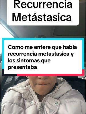 Los síntomas que presentaba antes de descubrir que el cáncer había regresado nuevamente  #diosesfiel  #cancer  #metastasi  #cancercervicouterino  #vph 