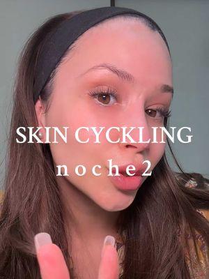 Rutina para piel normal a seca noche 2 | skin cycling de la dermatóloga @Dr. Whitney Bowe #skincycling #cuidadodelapiel #skincareroutine 