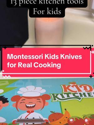 Great for kids that love to hel in the kitchen. #kitchenmusthaves #kitchensetforkids #MomsofTikTok #kidskitchenset #forkids #littlechef #montessori 