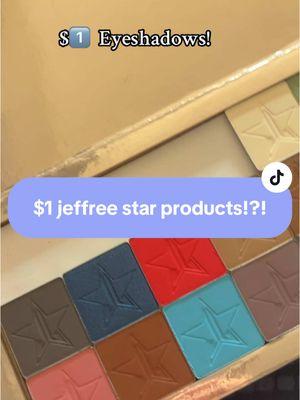 ONE DOLLAR JEFFREE STAR EYESHADOWS!?!? #jeffreestar #artistry #eyeshadow #eyeshadowsingles #eyeshadowpalette #makeup #makeuphack #makeupdeal 