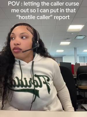 I love the hostile caller report .. 😭 IYKYK  #callcenter #callcenterhumor #wfh #humor 