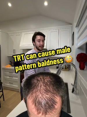 TRT can cause male pattern baldness, so try this alternative #fadogiaagrestis #supplements #musclegrowth 