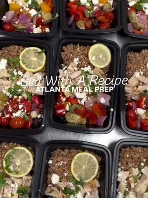 GIRL WITH A RECIPE🤝ATL’S BEST MEAL PREP 📍Atlanta, GA ORDER AT: girlwitharecipe.com ✨new weekly menus ✨healthy portioned meals with macros included ✨offers delivery Sunday and Monday evenings ✨offers pickup on Mondays at📍Leaven Kitchen ✨order by Wednesdays  Looking for more specialized meals then check out our private chef services.  girlwitharecipe.com/pages/private-chef-services-atlanta #atlantamealprep #atlmealprep #mealpreplife #healthyeating #highproteinmeals #atlfoodie #atlantadeliveryservice #mealservice #mealprepbusiness #atlchef 