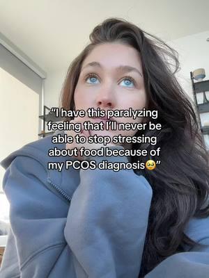 This is a constant fear with my clients. Feeling like they’ll live in paralysis around food.  By learning about PCOS and how to nourish your unique body, you can feel empowered by your diagnosis. We’re a team of PCOS dietitians here to support you! And we accept insurance ✨ #pcosawareness #pcos #pcosdietitian #pcosdiet #pcoshelp #pcossupport #pcoswarrior #pcosfighter 