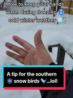 #onthisday A tip for those in the south who are getting snow ❄️  for the first time...lol #snowingintexas #snowinflorida #snowinthesouth #snowtips #snowhack #coldweatherhacks 