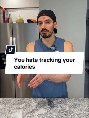 You hate tracking your calories #momsfitnessjourney #momsweightlossjourney #fitnessformoms #postpartumfitness #macros 