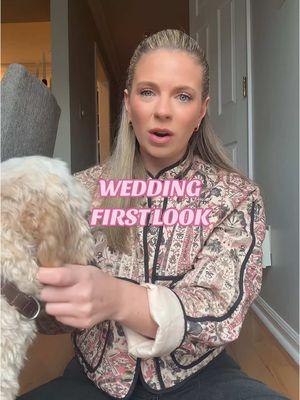 team first look or no first look? Winston clearly just wants to be there lmao  #firstlook #weddingfirstlook #firstlookwithgroom #wedding #weddingtok 