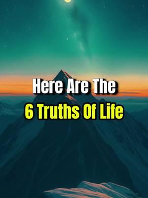 6 truths of life 💯💪 #lifetruth #selfimprovement #mindset #mindsetmotivation #bestversionofyou 