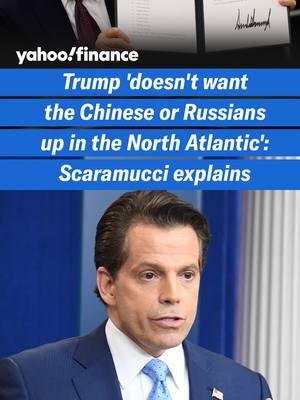 ''There's more shipping lanes open because of global warming. And he doesn't want the Chinese or Russians up in the North Atlantic,'' Skybridge Capital Founder and former President Trump’s Communication Director Anthony Scaramucci says. This clip is from Yahoo Finance's 'Opening Bid' podcast with host @briansozzi. #yahoofinance #yahoofinancepodcast #yahoofinanceopeningbid #podcast #podcastclips #financetok #worldeconomicforum #wef #china #russia #shipping #northatlantic #panamacanal #greenland #gulfofmexico #gulfofamerica #monroedoctrine