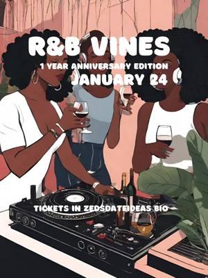 R&B Vines is this Friday, January 24 and it is a very special one. It is our one year anniversary!!!!! we have finally made it through a year. We have done a lot of learning. We have done a lot of improving and one thing overall, we have made sure that a lot of people have made a lot of memories. So if you’re looking for the best R&B event in Houston a place that you can actually dance a place that you can actually sing laugh and have fun. This is the place you need to be!!! So if you actually wanna have fun this Friday, go ahead and get your tickets to R&B Vines . The link is in @zedsdateideas bio  and if you cannot make this one, don’t worry our next one is February 7 and February 21  #thingstodoinhouston #houston #datenight #dateideas #rnbvines #rnb 