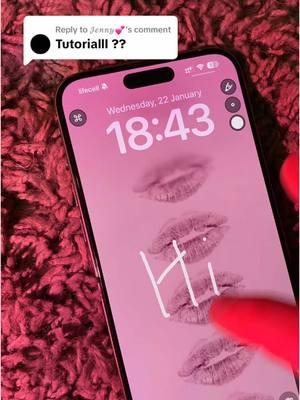 Replying to @𝒥ℯ𝓃𝓃𝓎💕  Lockscreen drawing tutorial 🩷✨🌸☺️ #lockscreenchallenge #appsforfriends #iphonewidget 