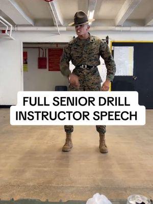 Since you guys keep on asking, here’s the full one. No recruits were present in this video. This was just practice. #fyp  #marinecorpsdrillinstructor #marinecorpsbootcamp #marines #military #militarytiktok #miltok #drillinstructorschool #prep #prep #leadership #skinnykings #egymtian103 #motivation #entrepreneur #abeangious This is my personal opinion and in no way does it represent the DOD. 