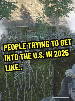 People Trying to Get Into The U.S. in 2025  #gaming #weregonnalose #fyp #simulationgame #gamers #tiktokgaming #Funny #Troll #gameplay #Trolling #pcgaming #GamingOnTikTok 