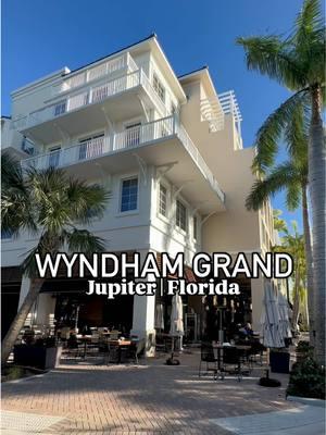 Escape to the pristine South Florida shores of Jupiter!  Stay at the Wyndham Grand Jupiter, located at the waterfront Harbourside Place, this laidback luxury hotel offers great food & nearby restaurants, shops, a rooftop pool, jacuzzi, bar, and more! Next time you’re looking for a laidback luxury escape, visit the @wyndhamgrandjup in beautiful Jupiter, Florida! 🤩🏝️☀️ • • • • • #wyndhamgrandjupiter #jupiterfl #harboursideplace #palmbeachcounty #hotel #luxuryresort #rooftoppool #thingstodoinsouthflorida #thingstodoinflorida 