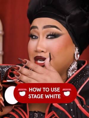 📝 Take notes! @Patrick Starrr just dropped the 101 on how to serve your lewks with Stage White!✨ Eyes, under eyes, cheekbones, Patrick is covering it ALL. Run (don’t walk!) to shop Stage White on Sephora.com, TikTok Shop & onesizebeauty.com ! 🛒 #StageWhite