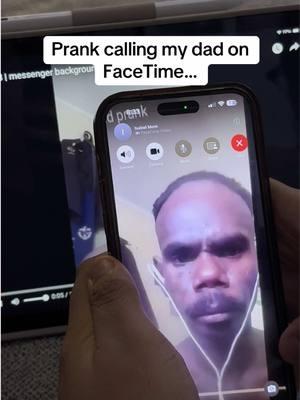 He was nicer than I thought he was going to be…😂 #prank #prankcall #dadprank #father #fatherdaughter #madjorge #fyp #facetime #angrydad #bigmadjorge 