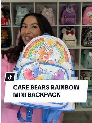 Get ready to join the cuddliest pals in town! 🧸Let’s take a look at the Care Bears Rainbow Mini Backpack! 🌈 It’s in-stock now so let us know what you think about it. #707street #707club #loungefly #carebears #hasbro #SmallBusiness #smallshop #tiktokshopfinds #gift #tiktokban #spotlightfinds #ootdinspo #ValentinesDay