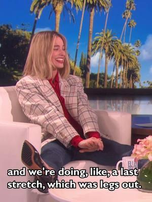 Margot Robbie told one of the greatest stories I’ve ever heard. It’s about her honeymoon, Barack Obama, her husband’s... dignity, and me. #theellenshow #margotrobbie #barackobama #funnystory #throwback 