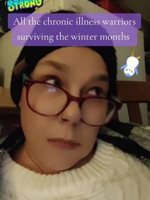 I'm exhausted! Winter months are the hardest for many of us. One day at a time is the focus right now. #amiwithani #fibromyalgia #chronicpain 