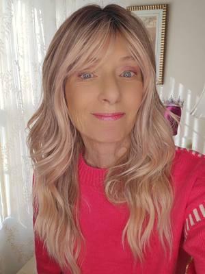 Pink and Amelia Apricot wig fits perfectly for today!! My CSC link is in my bio to save when you shop!! 💖 #chelseysmithcosmetics #hairgoals #wiglover #wigcommunity #feelbeautiful #betterdaytoday 