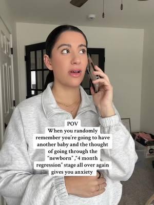 Newborn and that 4 month regression is giving me lots of anxiety 😭 #newmom #pregnant #secondpregnancy #pregnantlife #pregnanttiktok #pregnanttok #pregnanttiktok #MomsofTikTok #newbornlife #4monthregression 