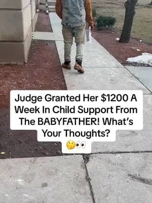 Judge Granted Her $1200 A Week In Child Support From The BABYFATHER! Whats Your Thoughts? 🤔👀 #itsbigmiketime #reels #reelsinstagram #reelsviral #viral #spotlight 