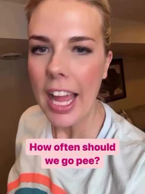 How often should we go to the bathroom. I often hear “just go when you need to go”. I can appreciate this idea. This gives the illusion that overworking your bladder doesn’t impact its function. Unfortunately, it does. Which then causes urgency and frequency. This leads to leakage. Being told this “intervention” just go as often as possible irritates the bladder and makes the situation worse. It’s like going to work and working overtime and not getting paid for the extra work. Annoying, right. Your work might suffer. Same with the bladder. It’s good to understand how often we are going so we can clean up some of our bladder habits and get back to what matters…loving life outside of the bathroom! So take inventory. How often and how long are you peeing for. When counting how long you void urine, aim for at least 8 Mississippi’s. This will indicate a full bladder void for a woman. Men pee a little longer for a full bladder emptying. Medications can disrupt these numbers. However, even on medication we can improve bladder function. You want to aim for 2-4 hours in between pees except at night. Get your sleep! Yes! Even if you drink a lot of water. Learning to hydrate appropriately is another area to learn to improve bladder function. All these little tid bits is what I have taught my students and patients for years. Putting all this together helps them stop leaking urine or being controlled by the bladder faster and longer! My curriculum teaches my students the entire intervention pie instead of saying “never pass a bathroom”. That won’t work. At all. Never will just Kegels or just water intake or just habits. They have to be put together. Want to learn more of what you can do to start your journey? ✅Comment DRY I will send you the link. #pelvicfloor #urinaryincontinence #leaks #womenshealth #womenswellness #womenshealthandwellnessboard