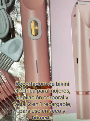 #Recortadora #debikini #eléctrica #paramujeres, #depilacióncorporal y #facial #2en1 #recargable, #ecortadoraimpermeable #MIGU #beautymakeup
