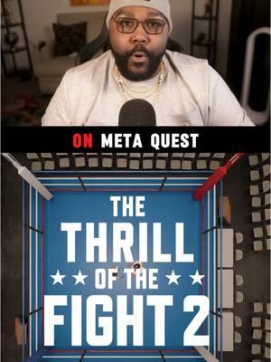 The thrill of the fight 2 is lots of fun. Download today by clicking the link in my bio. #thethrillofthefight2 #gaming #vr #metaquest3 fyp #viralvideo #sponsor 