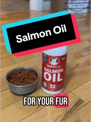 If you’re looking for something quick and easy that will benefit your dog in a variety of ways. The salmon oil is exactly what you need. #salmonoil #pets #fyp #fypシ #cats #dogs #healthypets #CerealCerdik 