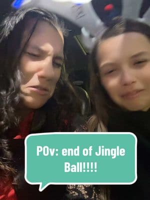 The end of the night vlog after #jingleball with my daughter!!!! #jingleball2024 #jingleball #kiisfm @102.7 KIIS FM @Sisanie @Tanya Rad @Ryan Seacrest 