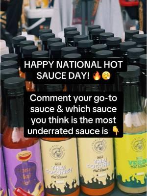 We’ll start! 🤓 Thai Coconut Mild & Table X are HUGE fan favorites…”Sazon” is slept on & “East Coast Seafood” doesn’t get the love it deserves. Your turn! 🫵 #hotsauce #hotsauces #besthotsauce #spicychallenege #hotsaucechallenge #hotsauceboss #hotsauceaddict #nationalhotsauceday 