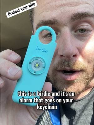 Protect your wife with this birdie alarm #alarm #birdie #birdiealarm #birdiealarmkeychain #keychain #keychainalarm 