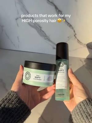 For high porosity hair, go for products that lock in moisture & strengthen! 💧✨ True Soft & Structure Repair are perfect for deep penetration. 💚🫧 Follow up with Argan Oil or a leave-in to seal the deal! 🛁💆‍♀️  #marianila #HairCareTips #HighPorosityHair #FrizzFree #HealthyHair  