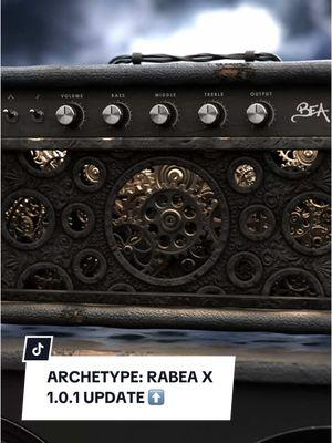 Archetype: Rabea X 1.0.1 is now available! ➕ ADDED - The missing Legacy Preset “Thasss Nasssty” is now available in the following directory: Rabea Massaad/Legacy Presets/Fuzz Tones/Thasss Nasssty.xml 👨‍🔧 FIXED -An issue where creating a Preset while using two or more Archetype Rabea X instances generated a “Temp” preset file on one of the instances. - An issue where reopening Pro Tools sessions sometimes recalled the “Default” Preset on Archetype Rabea X instances instead of the latest saved parameter values. Go to neuraldsp.com/downloads to get the new installer 🖥️ #neuraldsp #archetyperabeax #update #news #plugin #guitar #guitartok #plugin #synth 