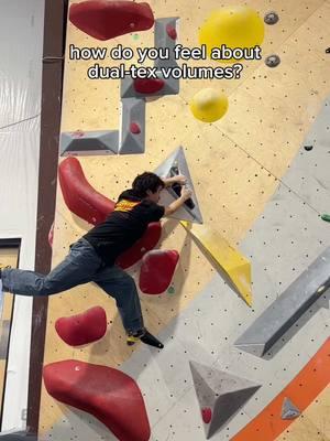 When your life flashes before your eyes. That was a close one! Everyone was taking turns on this coordination style V7/8 when this happened. Noah’s foot happened to land on the only no-tex part of this Simple volume. I think everyone’s reaction was even funnier than the moment.  This problem is still up at our gym @longmontclimbs! Tag us in the video if you give it a go!  #climbinginspiration #climbinggym 